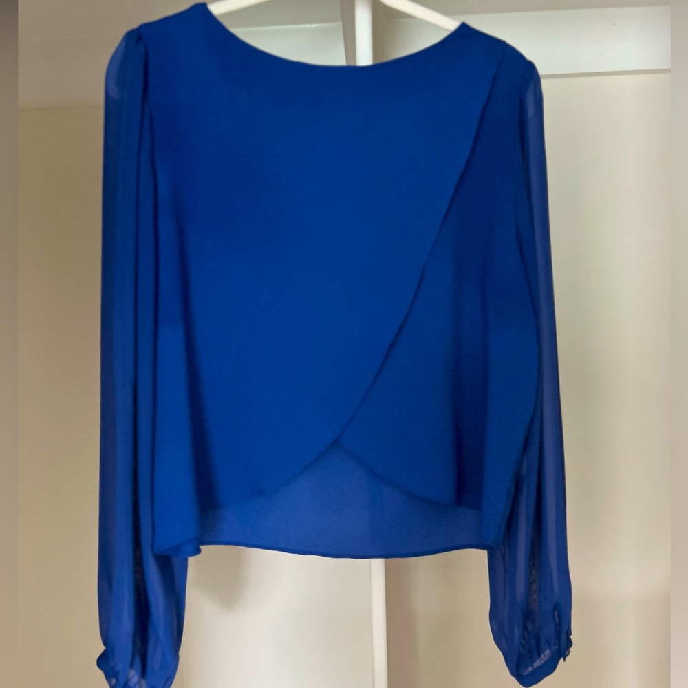 Bisou Bisou Blouse with Back Detail